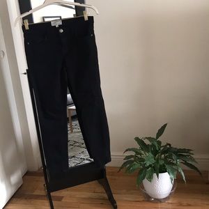 Current Elliot the stiletto skinny black jean